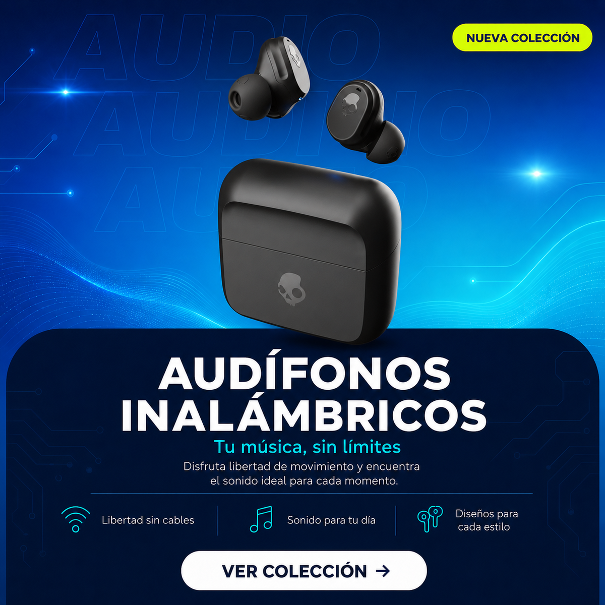 Audífonos inalámbricos