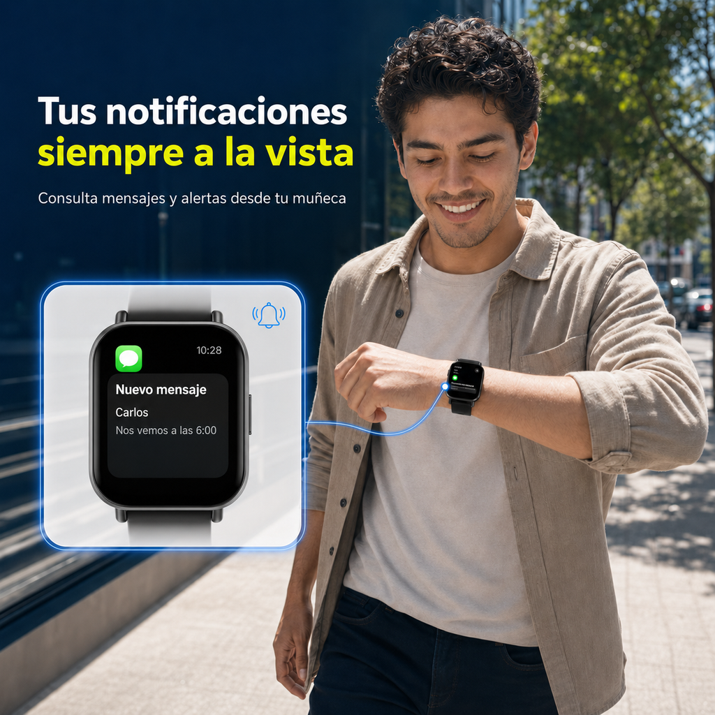 Smartwatch Xiaomi Redmi Watch 5 Active Pantalla 2" Llamadas Bluetooth